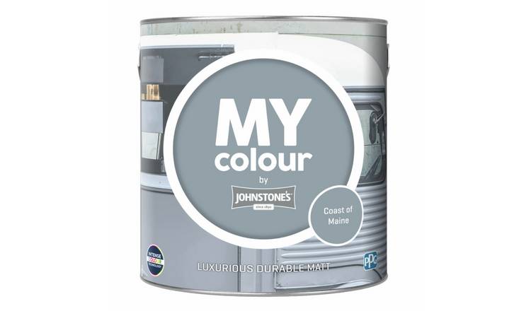 Johnstone's My Colour Durable Matt Coast Of Maine 2.5L -Grey