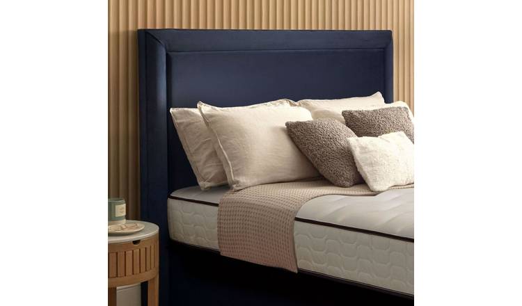 Silentnight Palermo Fabric Superking Headboard - Blue