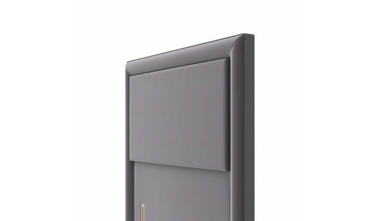 Silentnight Palermo Fabric Kingsize Headboard - Grey