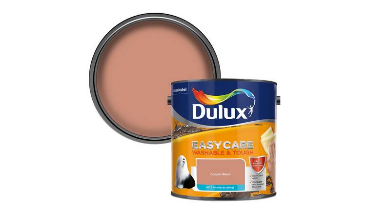 Dulux Easycare Washable & Tough Matt Copper Blush - 2.5L
