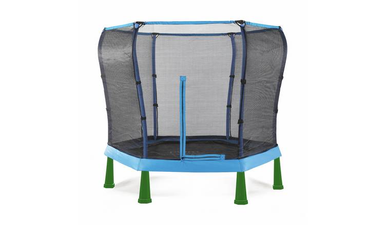 Plum 7ft Junior Jumper Outdoor Kids Trampoline - Blue