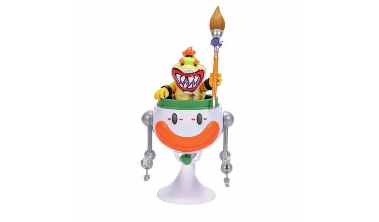 Super Mario Galaxy Movie Bowser Jr. and Clown Car Playset