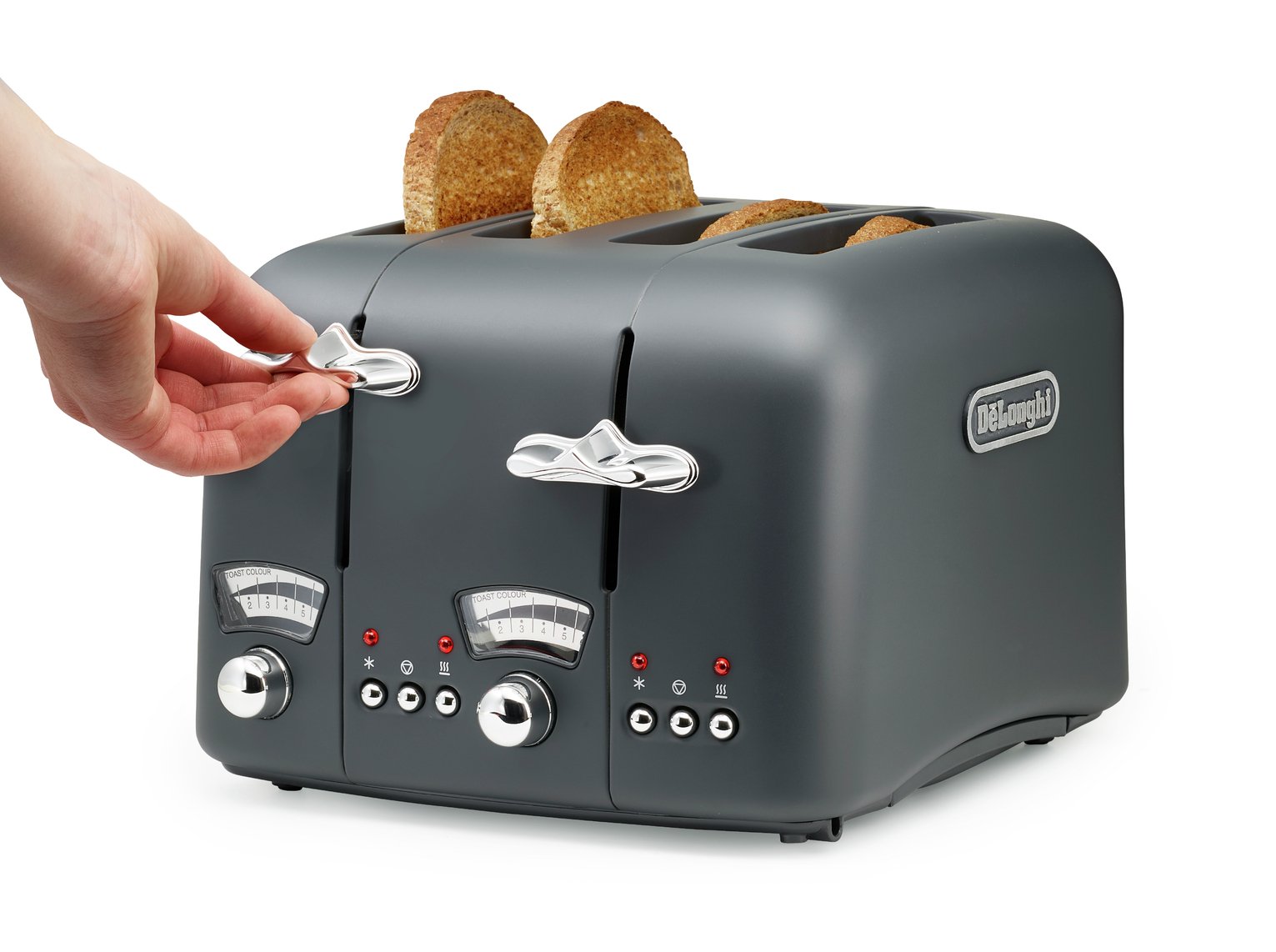 De'Longhi CT04.GY Argento Mood 4 Slice Toaster Review