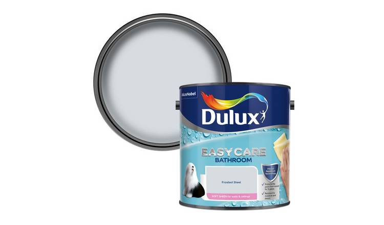 Dulux Easycare Bathroom Soft Sheen Paint Frosted Steel -2.5L
