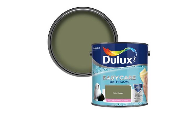 Dulux Easycare Bathroom Soft Sheen Paint Guild Green - 2.5L