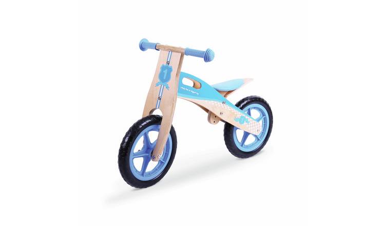 Bigjigs Toys Kids Balance Bike - Blue
