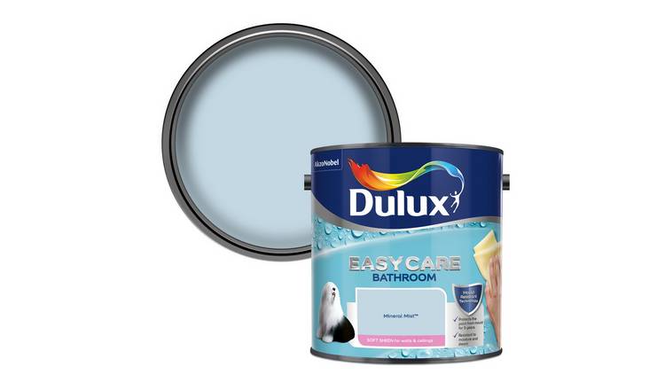 Dulux Easycare Bathroom Soft Sheen Paint Mineral Mist - 2.5L