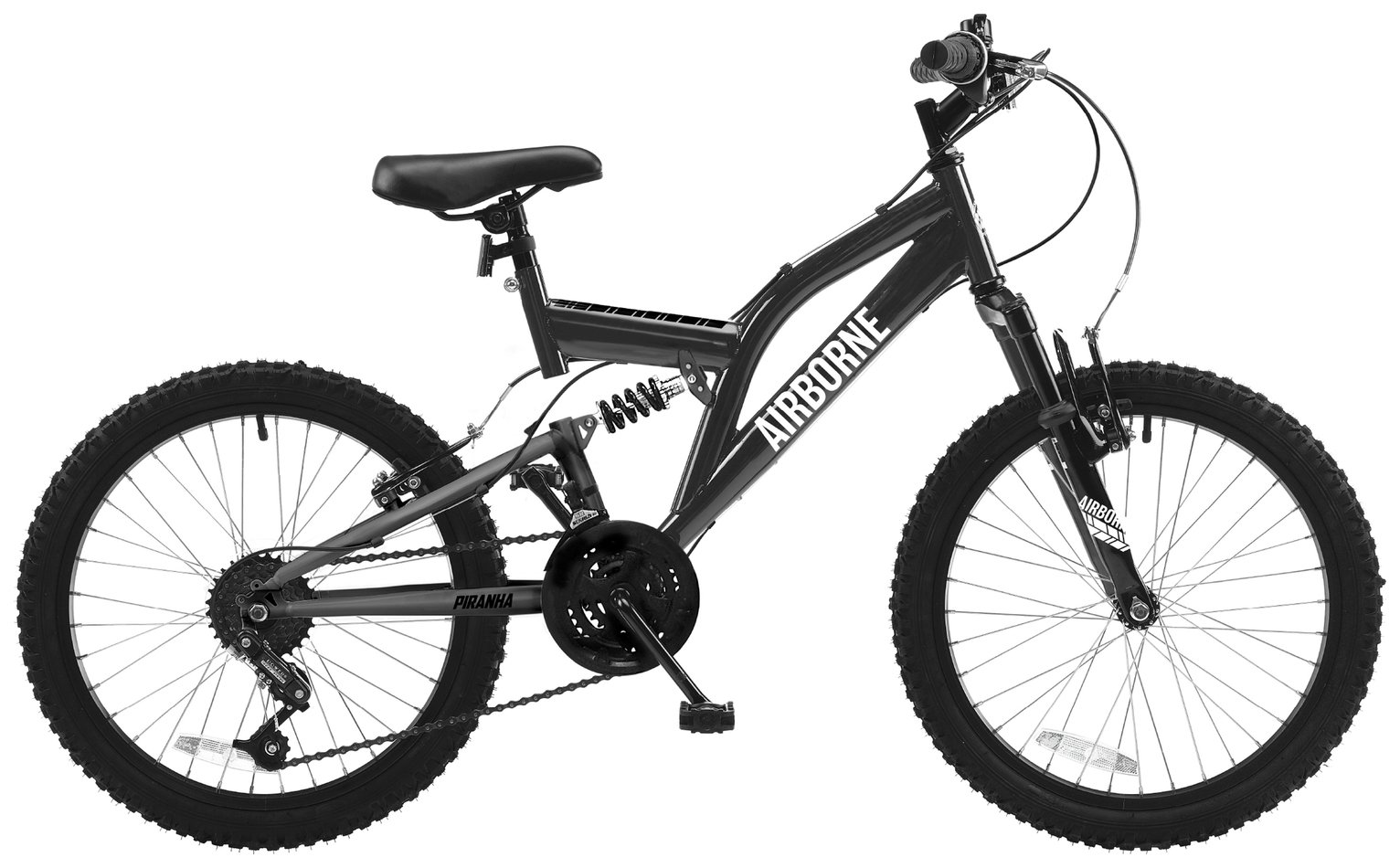 Piranha Airborne 24 inch Wheel Size Unisex Mountain Bike