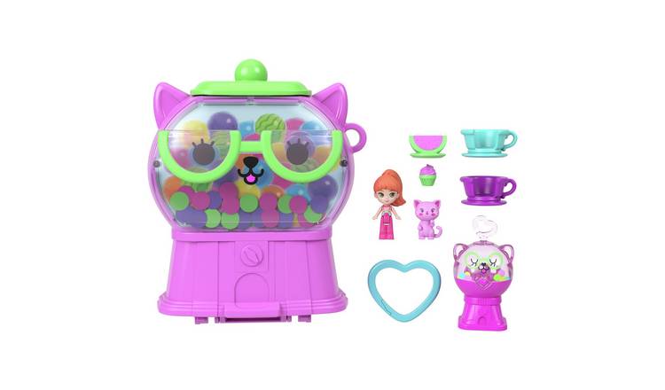 Polly Pocket Gumball Kitty Compact Doll Playset