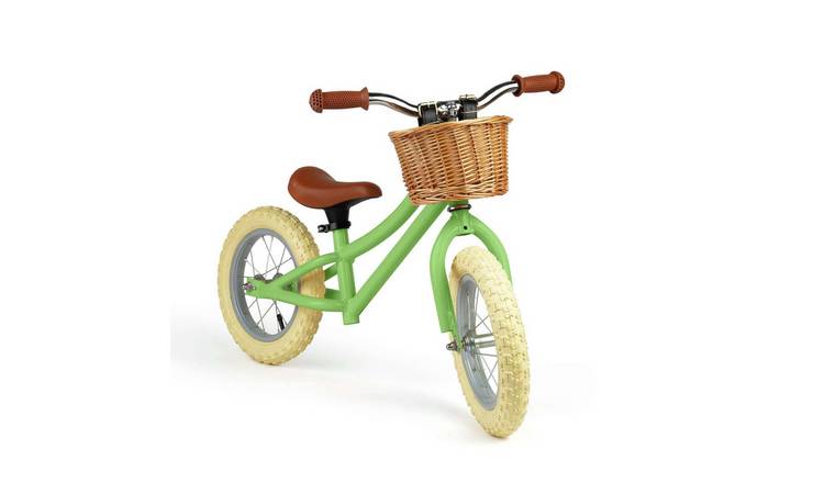 Bigjigs Toys Kids Balance Bike - Green