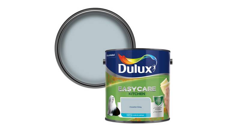 Dulux Easycare Kitchen Matt Coastal Grey - 2.5L