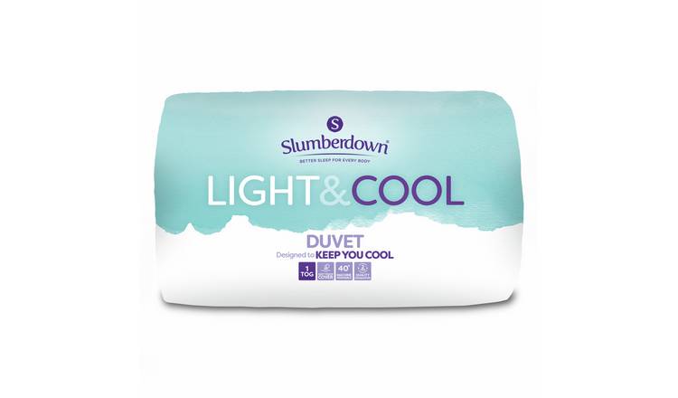 Slumberdown Light & Cool 1 Tog Duvet - Double