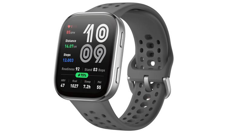 Amazfit Bip 6 Smart Watch - Charcoal