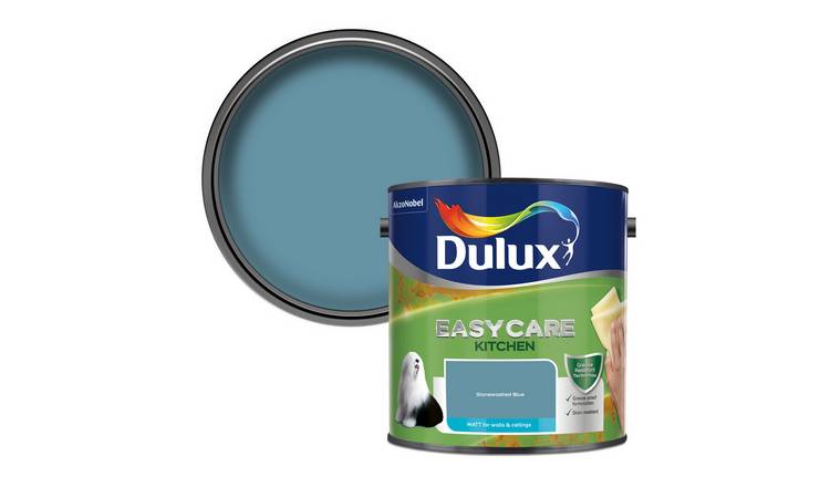 Dulux Easycare Kitchen Matt Stonewashed Blue - 2.5L