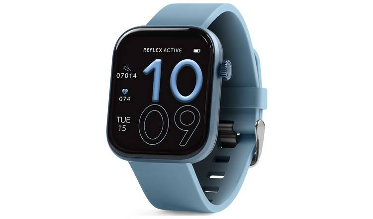 Reflex Active Series 40 Blue Strap Calling Smart Watch