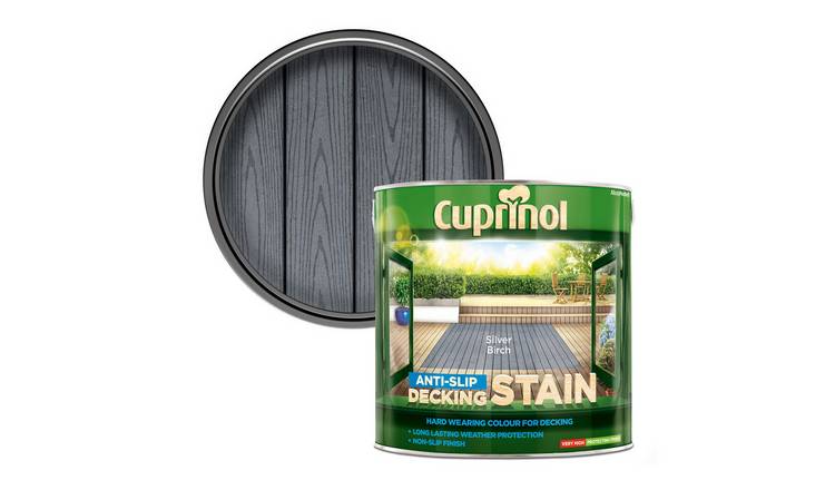 Cuprinol Anti-Slip Decking Matt Paint 2.5L - Silver Birch