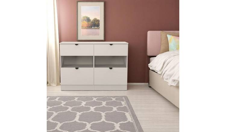 Welcome Canmore 4 Drawer Chest - White