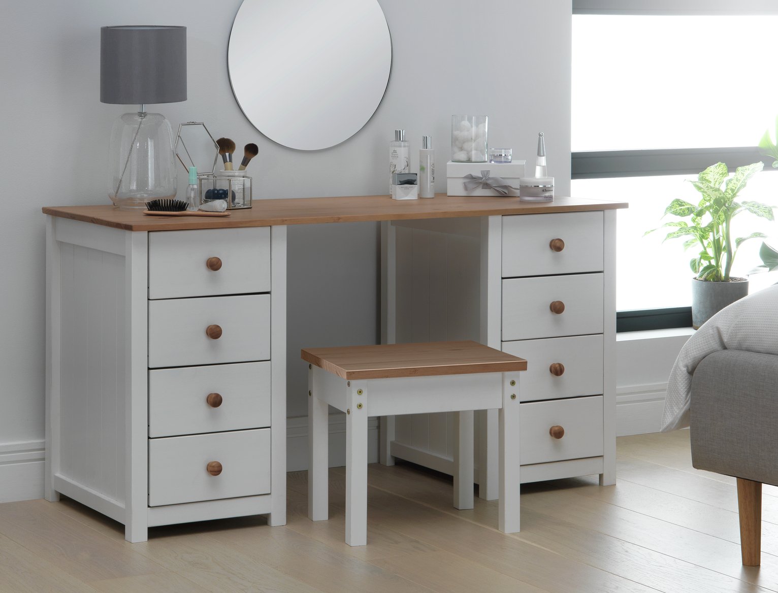 Argos Home Scandinavia Dressing Table & Stool Review