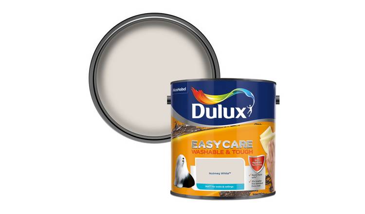 Dulux Easycare Washable & Tough Matt Nutmeg White - 2.5L