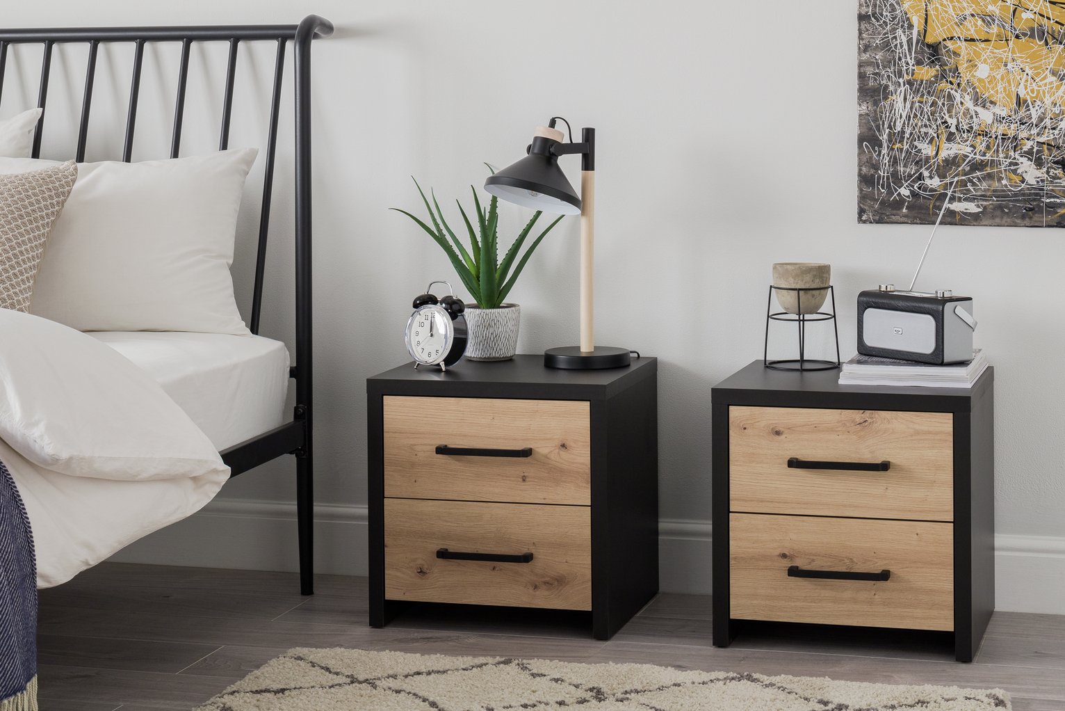 Argos Home Broadway 2 Bedside Tables Review