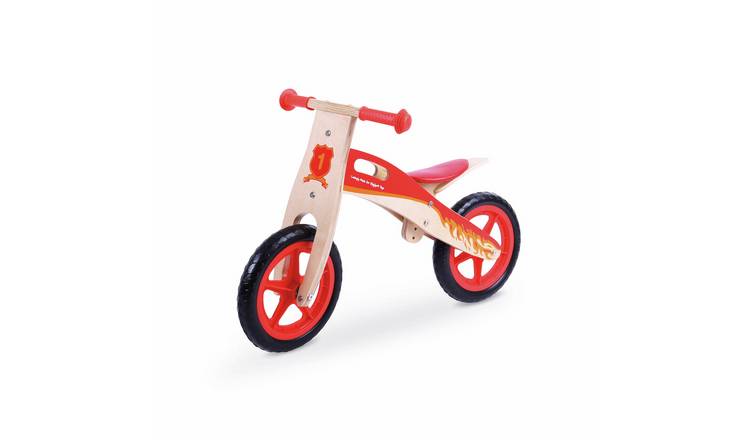 Bigjigs Toys Kids Balance Bike - Red