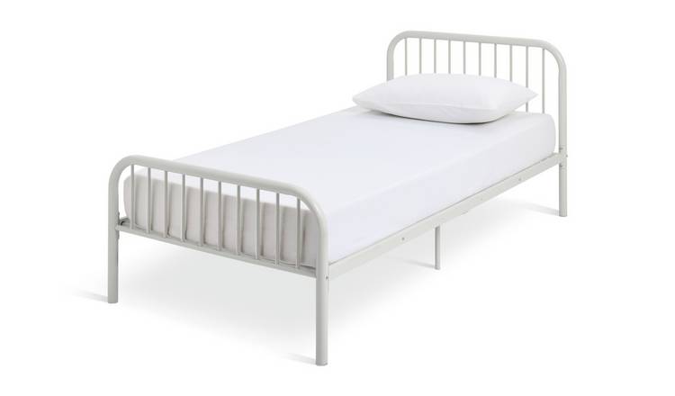 Habitat Ward Single Metal Bed Frame - Grey