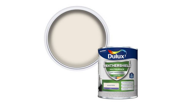 Dulux Weathershield Multisurface Satin Almond White -750ml