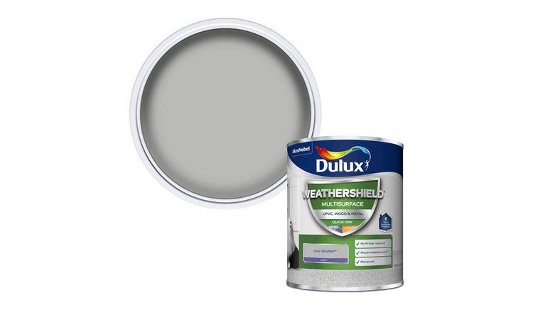 Dulux Weathershield Quick Dry Satin Chic Shadow - 750ml