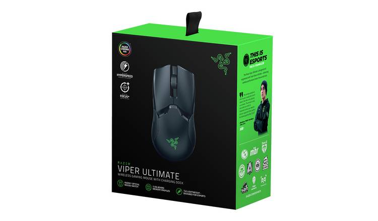 Buy Razer Viper Ultimate Wireless Gaming Mouse Black Laptop And Pc Mice Argos
