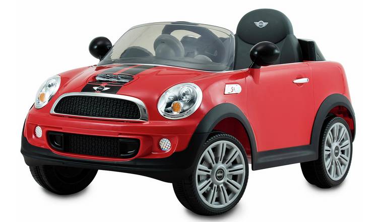 Rollplay Mini Cooper 6V Roadster Electric Ride On Car - Red