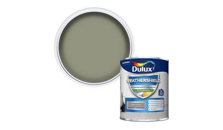 Dulux Weathershield Quick Dry Satin Green Glade - 750ml