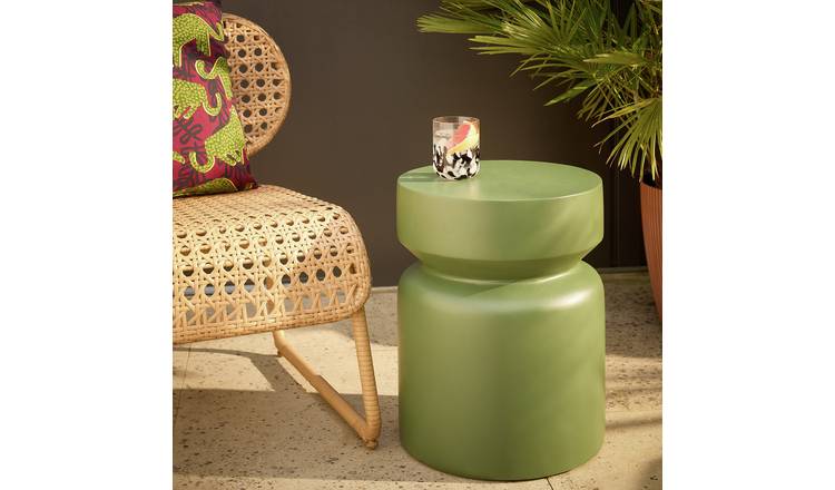 Habitat Outdoor Side Table - Green