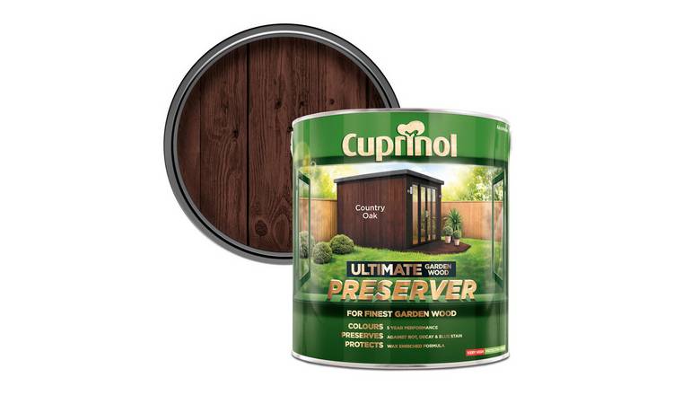 Cuprinol Ultimate Garden Wood Preserver Country Oak - 4L