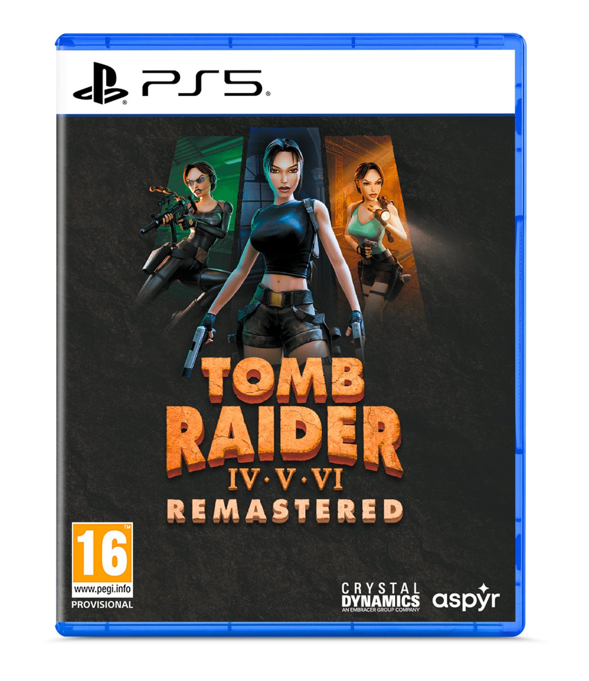 Tomb Raider IV V VI Remastered PS5 Game