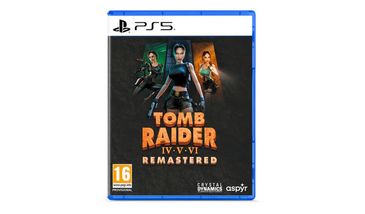 Tomb Raider IV V VI Remastered PS5 Game