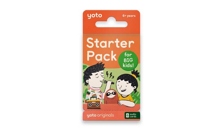 Yoto Starter Pack For Big Kids Audio Card Collection