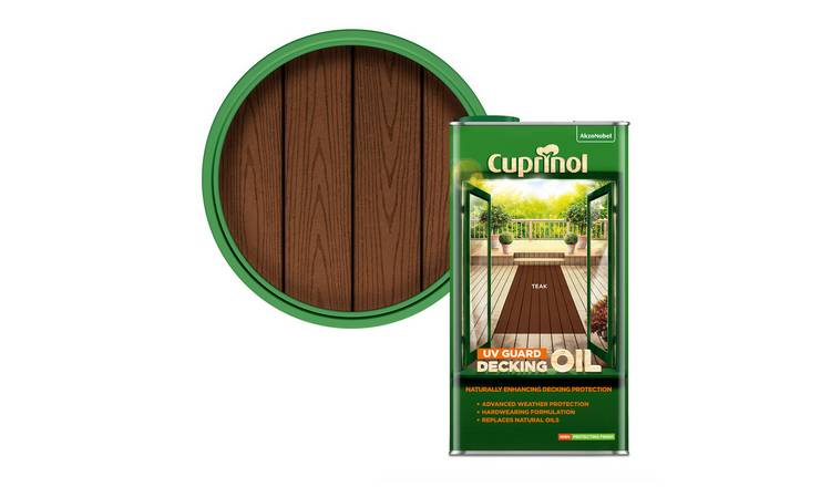 Cuprinol UV Guard Decking Oil Teak - 5L