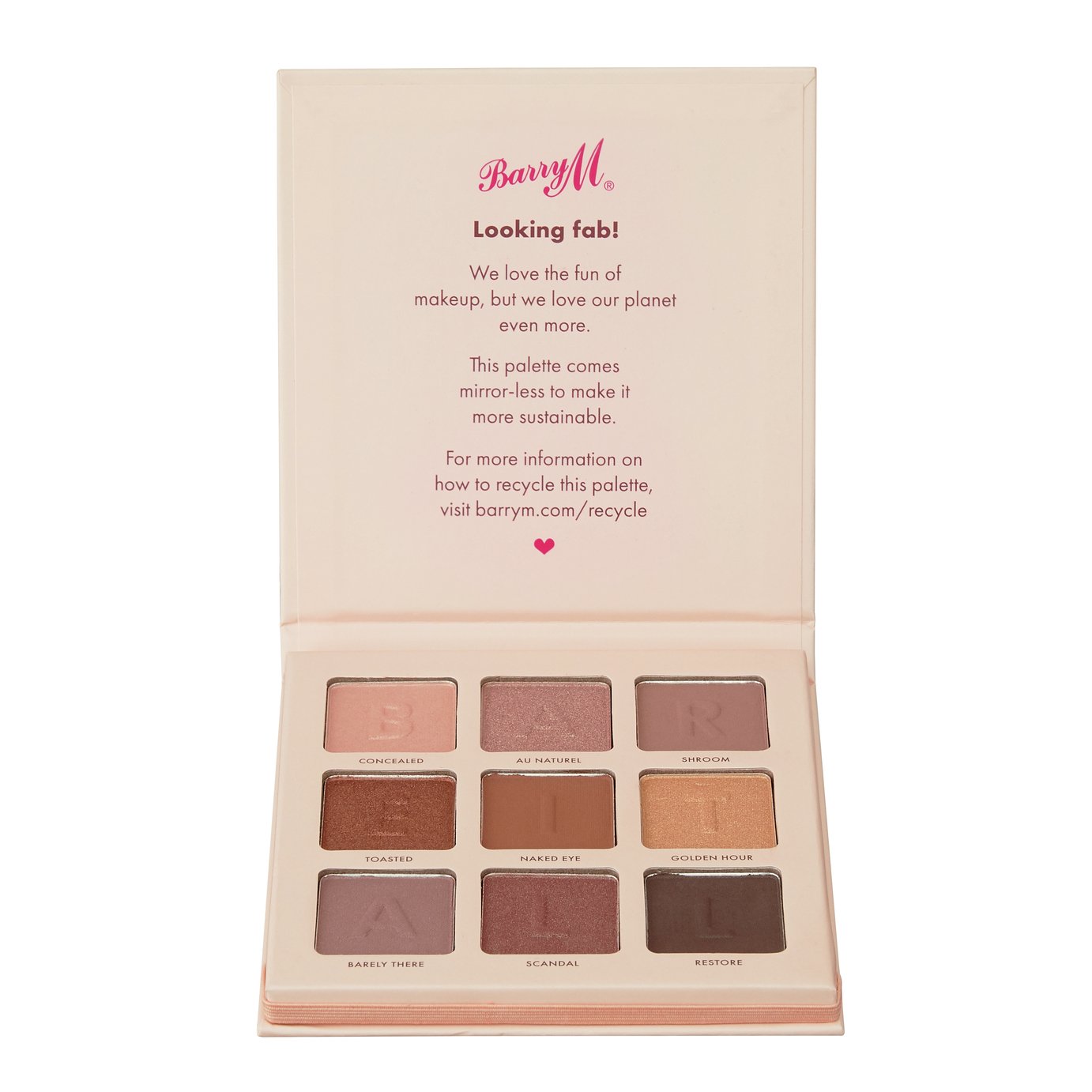 Barry M Bare It All Eyeshadow Palette