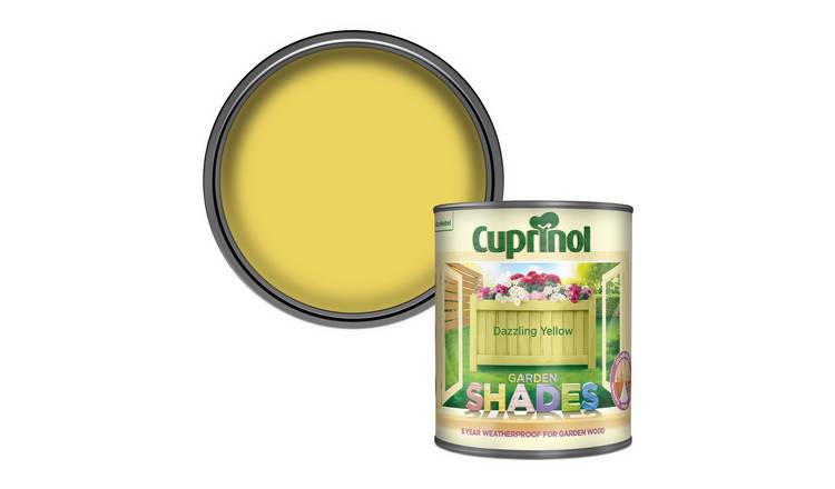 Cuprinol Garden Shades Dazzling Yellow - 1L