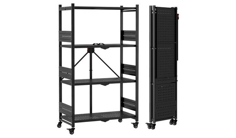 Workpro WP285037 4-Tier Folding Steel Shelf