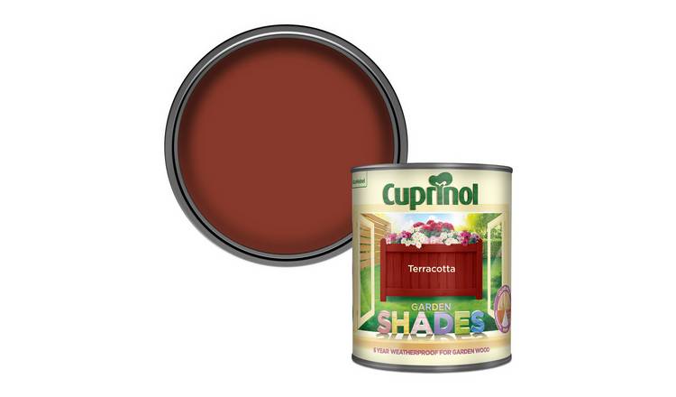 Cuprinol Garden Shades Matt Paint 1L - Terracotta