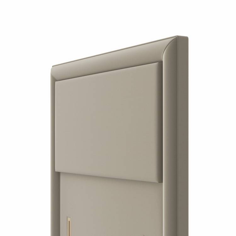 Silentnight Palermo Fabric Kingsize Headboard - Sandstone 0