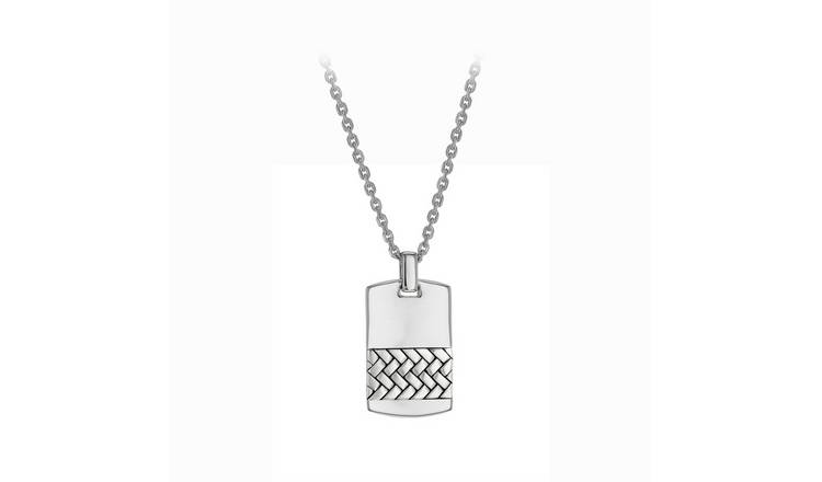 Silver mens chain deals argos