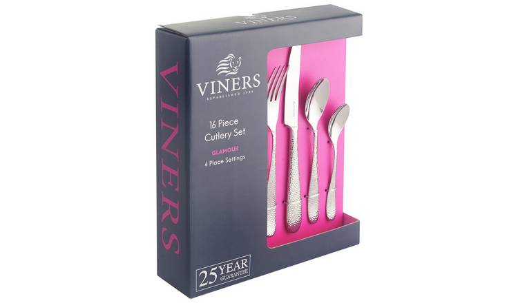 Viners Glamour 16 Piece Stainless Steel Cutlery Set