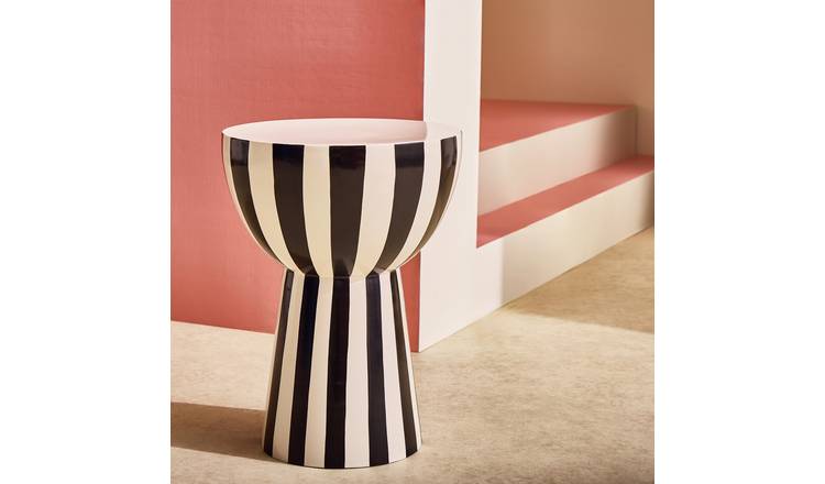 Habitat Fallon Side Table - Black
