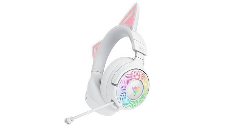 Razer Kraken Kitty V3 Pro Wireless PC Gaming Headset - White
