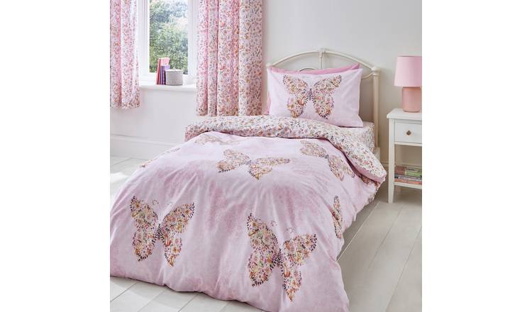Catherine Lansfield Enchanted Butterfly Bedding Set - Double