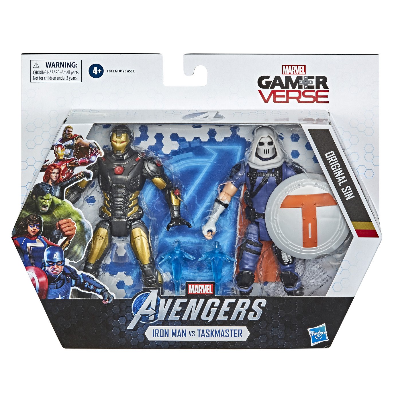 Hasbro Marvel Gamerverse 15cm Iron Man vs Taskmaster Figures Review