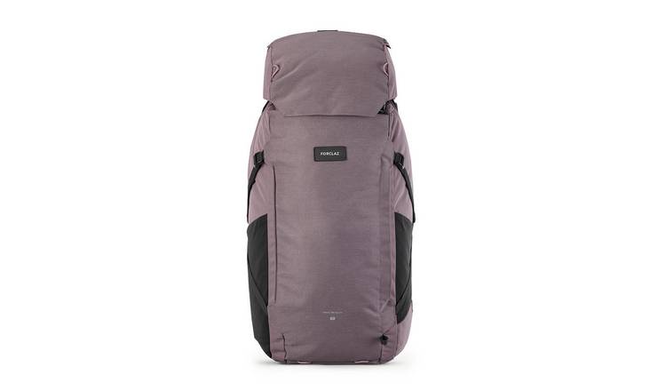 Decathlon 60L plus 6L Travel Backpack - Purple