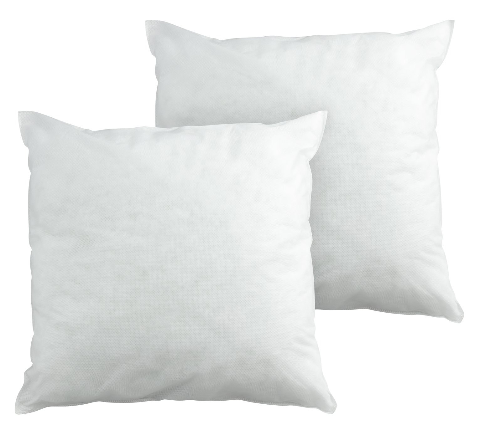 Argos Home Hollowfibre Cushion Pads - 2 Pack -White -50x50cm